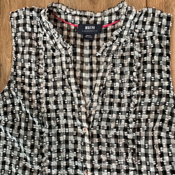 Anthropologie gingham tank top - Picture 2 of 7